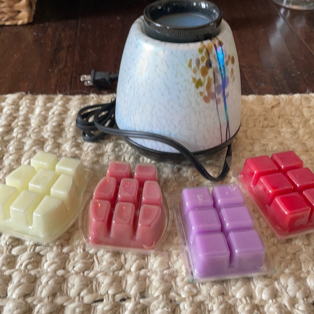 Scentsy diffuser and scentsy bars